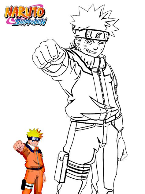 coloriage naruto shippuden|Coloriage Naruto : 20 superbes images à imprimer